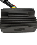 Solid High Quality Stator Coil Kit That Swaps Right Into Honda NSS250 Motorcycles From 2004 To 2007 Matching 11394 Kab Parts Numbers And Provides 12 Volt Power Without Adding An Extra Relay Or Dealing With Messy Wiring Today. Black finned voltage regulator with multicolor wire harness