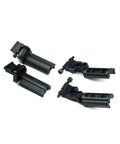 Sunroof Curtain Linkage Slider Blind Clips For Mercedes C Class W203 E Class W211 Replacement Parts A2038950105 A2038950205 A2118950105 A2118950205 OEM Compatible, black plastic set