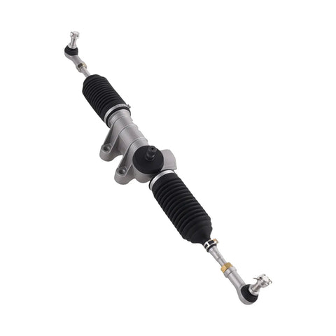 Heavy Duty Golf Cart Steering Rack And Pinion Gear Box JW1F340000 For Yamaha G29 2007 2016 with tie rod ends, angled view