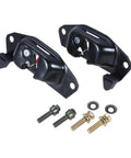 Heavy Duty Left And Right Tailgate Latch Levers With Striker Bolts Straight Bolt On Replacement For Chevy Silverado Gmc Sierra Cadillac Escalade 1999 To 2007, black latches with bolts