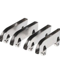 Full Extension Drawer Slides Kit, Stainless Steel Rails For Cabinets, image of 4-pack glass sliding door wheels
