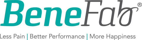 Logo of BeneFab brand promoting therapeutic solutions for horses with the focus keyword Best Therapeutic Poll Pad For Horses Far Infrared Heat Therapy Relieves Neck Pain Stiffness Jaw Tension And Cramping Electric Blue Cushion Promotes Comfort Better Posture Deep Soothing Relief Easy Fit Horse Equipment.