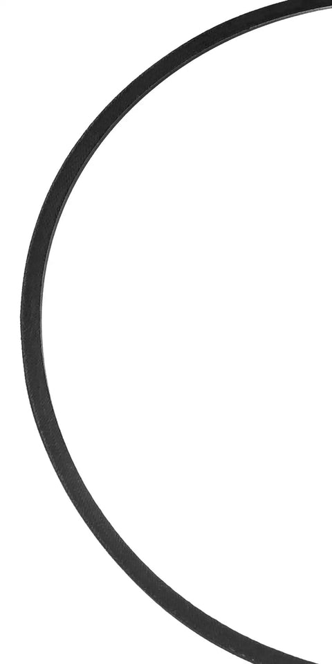 Heavy Duty Drill Press Drive Belt Replacement For Dp558 Models engineered rubber v belt shown from side detail.