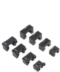 Heavy Duty Linear Guide Rail Limit Block For HG15 HG20 HGH HGW Series Stroke Fixed Limiter 1 Piece, multiple sizes on white background