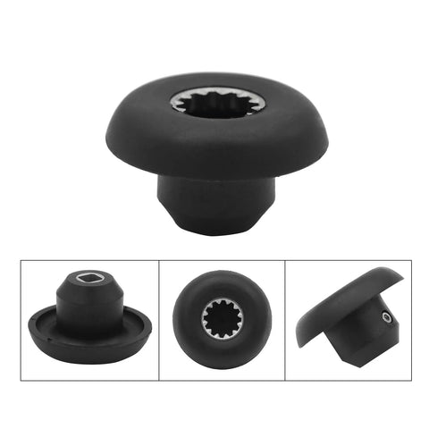 Two black blender drive sockets with Allen wrench; compatible with Vitamix 5200/5006/5012/5057/5062, 2-pack