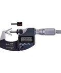 Heavy Duty Outside Micrometer Featuring Robust Carbide Tips And Crisp Dial Readings For Serious Shop Workers And Mechanics Who Want Rock Solid Precision On Every Fabrication Job Today with digital display