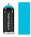 MTN Hardcore Spray Paint - RV256 - Malva can with turquoise cap and matching color swatch for spray applications.