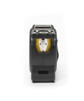 Back view of Pro Grade 1-3/16 Inch By 35 Foot Tape Measure With Anti Pinch Retract, Protected Lock Button, Six Point Dual Material Case