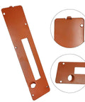 Replacement Dado Throat Plate Insert For R4513 10 Inch Table Saw Models With Precise Fit And Durable Construction Great For Carpentry And Woodworking Projects Plug And Play Ready To Install, showing top and edge details.