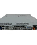 Rear view of Dual Intel Xeon Platinum 8256 R440 Rackserver with ports and storage bays in certified renewed condition.
