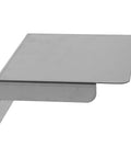 Heavy Stainless Steel Electric Vehicle Charging Station Cover With Complete Weather Blocking Shield And Tough As Nails Build Quality For Driveway Or Garage Storage Universal Fit For Most Level Two Plugs To Keep Your Rig Secure, showing a side view of the robust steel enclosure.
