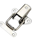 Beefy 4 Pack Stainless Steel Spring Loaded Draw Toggle Latch Clips for Tool Box Buckle Hooks Locks Hasps Clasp Hardware