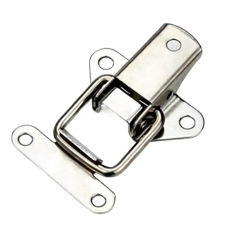 Beefy 4 Pack Stainless Steel Spring Loaded Draw Toggle Latch Clips for Tool Box Buckle Hooks Locks Hasps Clasp Hardware