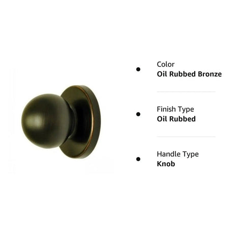 Oil Rubbed Bronze Bi-Fold Cabinet Knobs With Back Plates Pack Of Four Two-Piece Construction Back Plates About One And A Half Inches