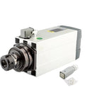 Rock Solid 4.5KW Air Cooled Spindle Motor Featuring ER32 Chuck 18000 RPM high octane workhorse for CNC milling machines