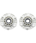 Washing Machine Rotor Assembly Replacement Part For MBF618448 Center Hub, Quiet Operation, Low Vibration, High Speed Stability, Beefy Fit For Most Washers, No Fuss Install, Ideal For Home And Pro Repairs, ABS rotor hub pair
