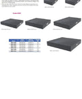 Dasqua Grade A granite surface plates; several black granite blocks in multiple sizes, including 400x250x60 mm.