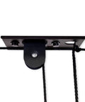 Garage Ceiling Pulley System 2 Pack For Kayaks And Canoes, Heavy Duty Overhead Storage Lift component, showing pulley and ropes