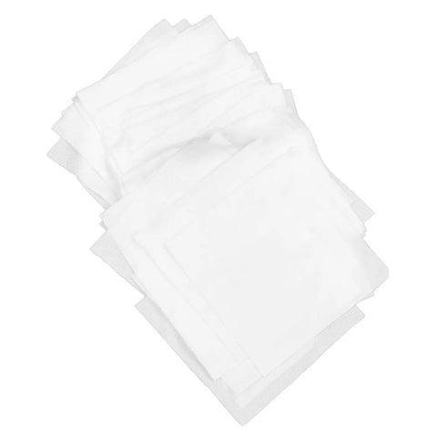 Top Tier Polyester Cleanroom Wipes 200 Count Heavy Duty Lint Free Cleaning Cloths Max Absorption Non Shedding Weave stacked in a pile.