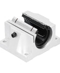 Rock Solid 30Mm Open Linear Ball Bearings Crafted From Premium Aluminum Slide Bushings side view showcasing smooth slide mechanism.