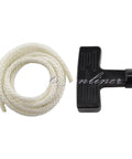 Pull Start Rope And Handle Replacement For YFM250 Bear Tracker Recoil Starter OEM Compatible 1999 To 2004 Yamaha ATV