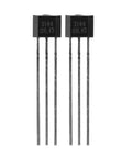 Pair of Hall Effect Switches Pack Of 10 A3144 Magnetic Hall Sensor, 3 Pin SIP Inline Detector for automation and electronics