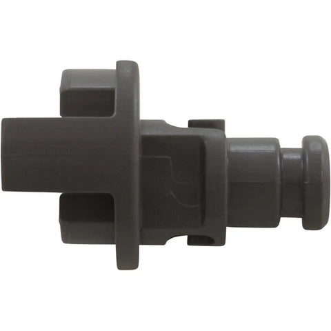 Sweep Tail Regulator Kit For Pool Cleaner Racer Model 360301 Almond Color side view, durable plastic, easy install