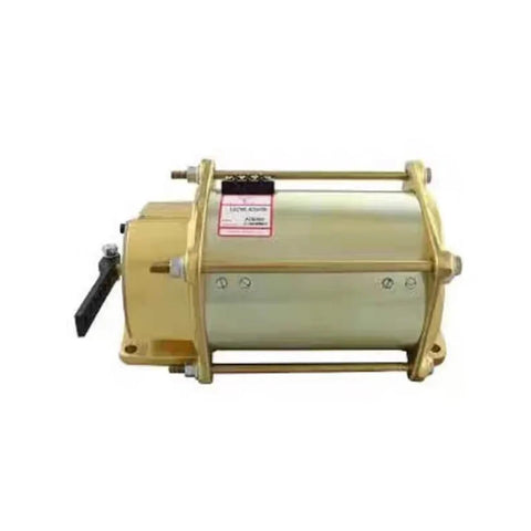 Beefy 24V Universal Heavy Duty Rotary Actuator ACB2001 for industrial doors and gates, shown from side angle.
