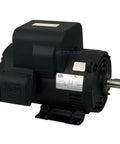 WEG 200V 208V 5HP air compressor electric motor 184T frame 1750 RPM 1 phase industrial motor for heavy duty tools side view