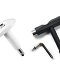 Multifunction Skate Tool Kit For Skateboards Scooters And Roller Skates With Bearing Press And Bearing Puller T Tool And Allen Key