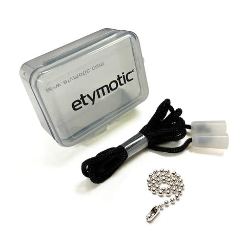 High Fidelity Earplugs For Concerts And Gigs That Keep Music Clear While Cutting Noise On Planes, Motorcycles, And Loud Venues, case, cord