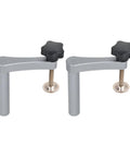 20mm Solid Hold Down Clamp With Hella Tough Grip And Fast Acting Gear Lock For Workbench Saw Holes And Stainless Steel Quick Clamp with gray handles