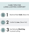 Care tips for Cozy Dreamsuit Toddler Sleep Sack With Feet For Safe Sleep And Easy Moves Walker Sleep Bag With Legs