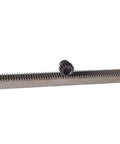 Beefy Bevel Gear Pinion Kit For DIY Metal Drive System with steel gear rack and pinion, 8mm shaft, close-up view