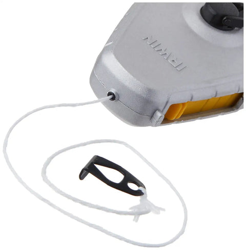 Strait-Line Chalk Reel Pro Grade With 100 Foot Abrasion Resistant Poly Line, featuring wide door chalk fill