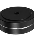 Aluminum Foot Pads For Audio Gear And Computer Cases, Anti Slip Vibration Isolation Feet, durable black aluminum foot pad