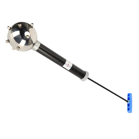 Top Grade Physics Lab Gear For Knockout Science Demonstrations Featuring Liquid Pressure Ball Rig Steel Nozzles And Bulletproof Aluminum Housing For Must Have Classroom STEM Teaching Tools - Aluminum liquid pressure demo rig with steel nozzles.