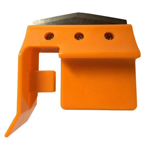 Blade Assembly Replacement Part For Juicer XC2000E Series, Durable Plastic Build For Efficient Juice Extraction, Compatible With XC2000E Models, Easy Install For Your Juicing Machine, orange plastic blade