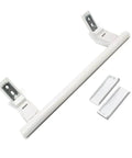 White Plastic Fridge Door Handle Replacement With Push Pull Design For Long Lasting Durability And Smooth Grip Fits Most Refrigerators Easy Install To Save Time And Maintenance Costs, 31 cm