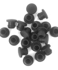 Premium Silicone Rubber Hole Plugs For 8mm Diameter Holes, pack of 20, showcasing high elasticity and waterproof sealing for DIY projects.