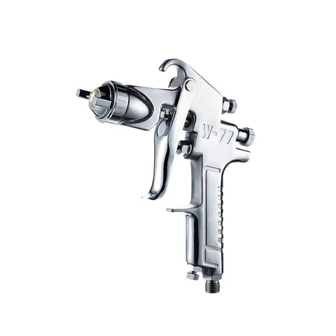 Professional Grade Air Spray Gun With 3.0Mm Nozzle for precise paint application, featuring a durable chrome finish.