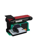 Cordless Belt And Disc Sander For Wood, Heavy Duty Electric Grinder, 127mm disc, 914mm belt for woodworking projects.