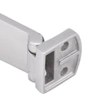 Tough As Nails 316 Stainless Steel Boat Locker Clamp Marine Hardware For Secure Hatch Hold Down And Quick Rattle Stop Latch 75 mm close-up of hinge.