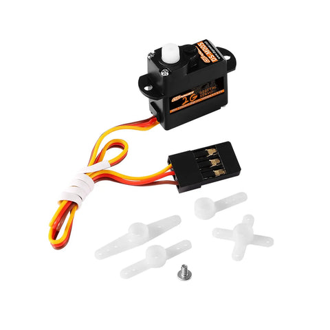Five Pack 2G Plastic Gear Mini Servo Hobby Grade Digital Coreless Motor For RC Aircraft Drones Boats Cars And Robots 3.7V To 4.2V