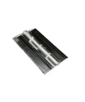 Ten Pcs Lengthened Clear Plexiglass Piano Hinge for Display Cabinets and Piano Lids, close-up view of hinge design