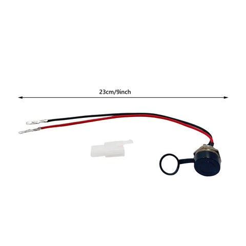3 Pin Charger Port Compatible With MX350 MX400 SX350 ZR350 Dirt Bike Quad 500 Pocket Mod E300 E300S E325 E200 RX200 E175 E100