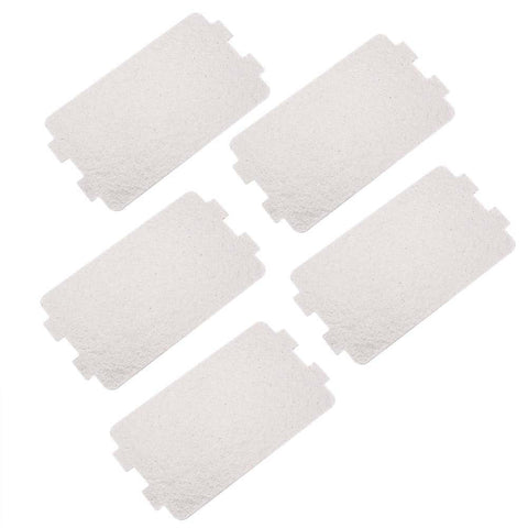Five Pack Replacement Mica Plates For Microwave Waveguide Covers, High Heat Resistant Insulation Sheets, Universal Fit
