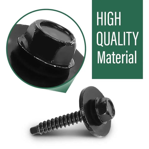 Fender Liner Bolts Kit 10 Pieces Torx Pan Head Screws For Chevy Silverado GMC Sierra Yukon Cadillac Escalade Buick Regal 2008 Through 2021 GM Vehicles Durable Auto Fasteners close-up