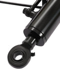 Close-up view of Heavy Duty Hydraulic Top Link Cat 2 for Tractor and Excavator, featuring durable black steel cylinder and connection.