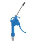 Heavy Duty Air Dust Blower Pump For Machines And Auto Detailing Built Tough Abs Handle Knock Out That Dust Quick Blue Ergonomic Grip with nozzle.